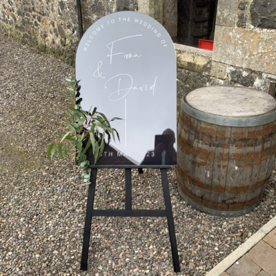 Welcome to our Wedding Sign