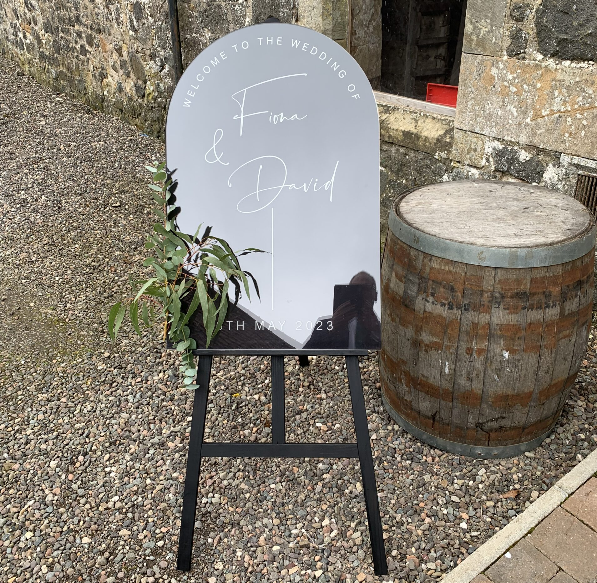 Welcome to our Wedding Sign