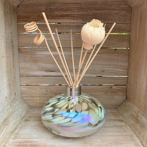 Mouth Blown Reed Diffuser Orb Angel Cloude